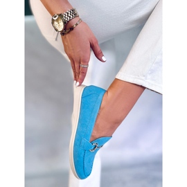 Milva Blue Damen-Slipper blau 2