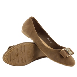 Ballerinas ordentlich 301-7 khaki 1