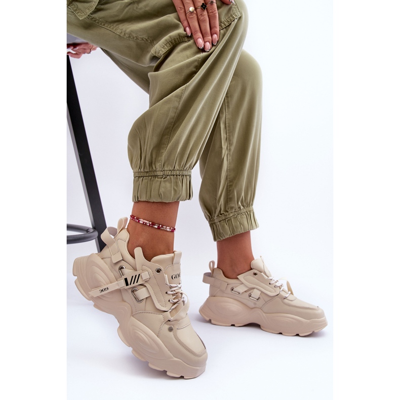 GOE MM2N4015 Sport-Sneaker, Beige 1