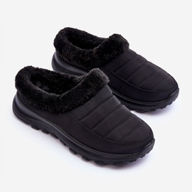 Schwarze Olwina Slip-on-Schneestiefel 2