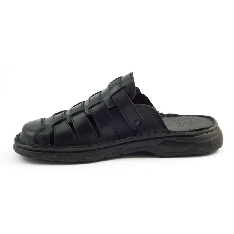 ŁUKPOL Herren Hausschuhe 860 schwarz 2