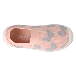 Befado rosa und graue Kinderschuhe 102X002 3