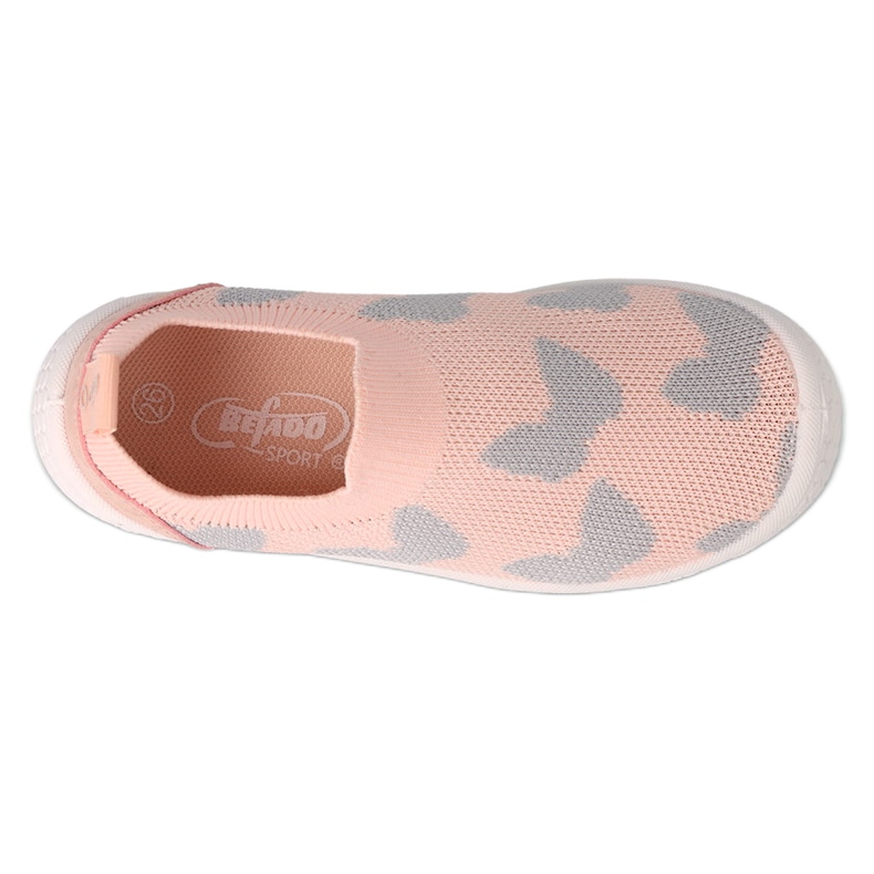 Befado rosa und graue Kinderschuhe 102X002 3