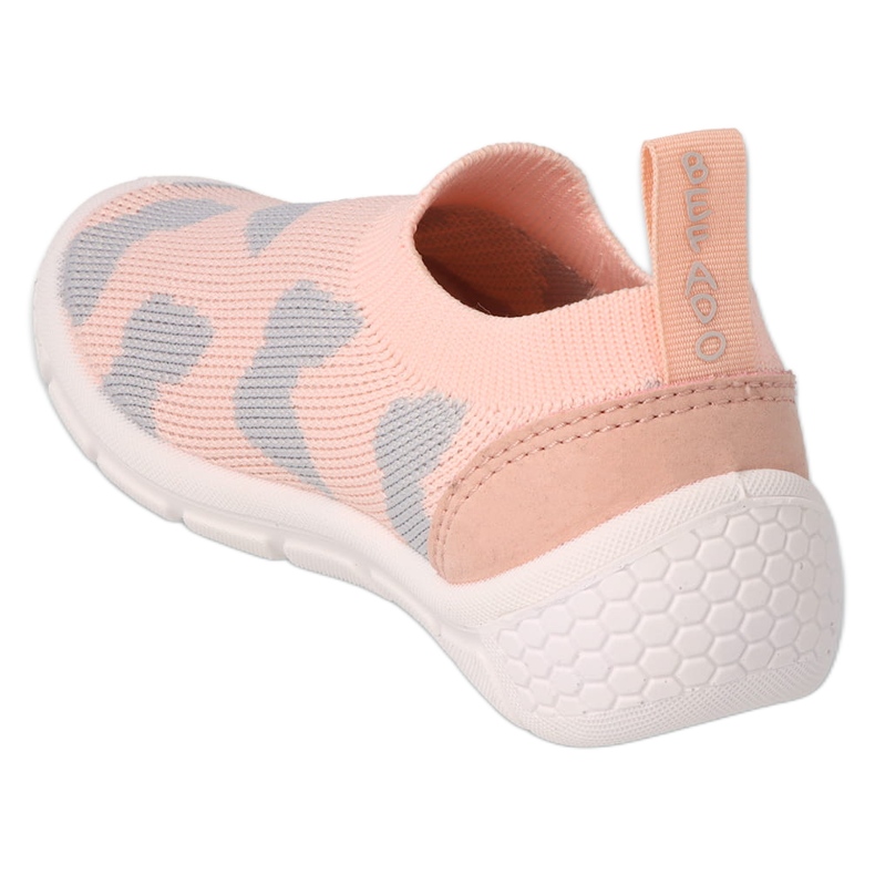 Befado rosa und graue Kinderschuhe 102X002 1