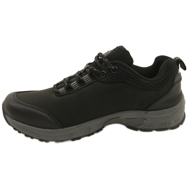 American Club Amerikanische Sportschuhe für Damen wasserdichtes Softhell 1802 schwarz 2