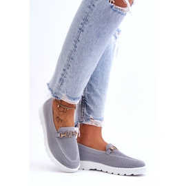 PM1 Verzierte Slip-On-Sneaker für Damen in Grau, Alena 4