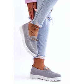 PM1 Verzierte Slip-On-Sneaker für Damen in Grau, Alena 2