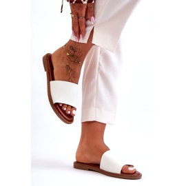 Klassische Damensandalen White Aphrodite weiß 4