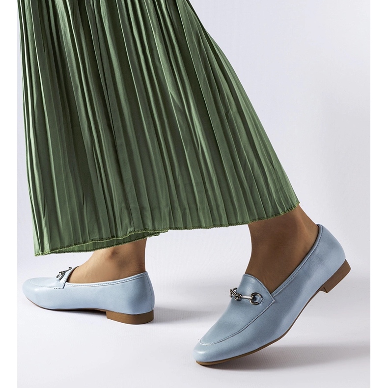 Blaue Vinceza-Loafer 1