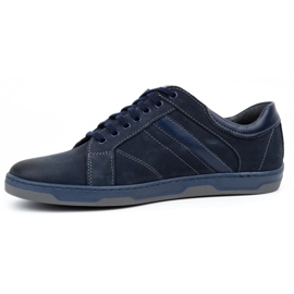 KOMODO Herrenschuhe 844 Marineblau 2