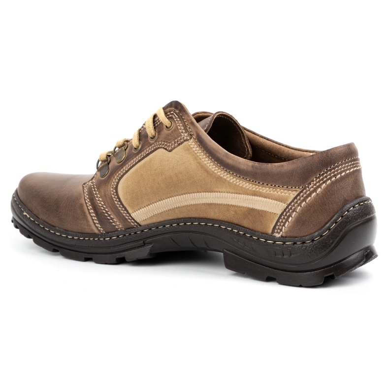 Joker Herren Trekkingschuhe 192 braun beige 1