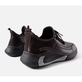 Braune Herren-Sneaker Monje 1