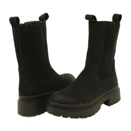 Elevento für hohe isolierte Frauen Elevento 23BT35-6440 Schwarze Stiefel 3