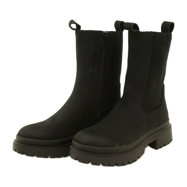 Elevento für hohe isolierte Frauen Elevento 23BT35-6440 Schwarze Stiefel 2