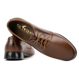 Olivier Kommunionschuhe für Kinder J1 braun 3