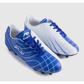 Weiße und blaue Airy-Sportschuhe 1