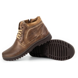 Joker Herren Winter Isolationsschuhe 508J braun 4