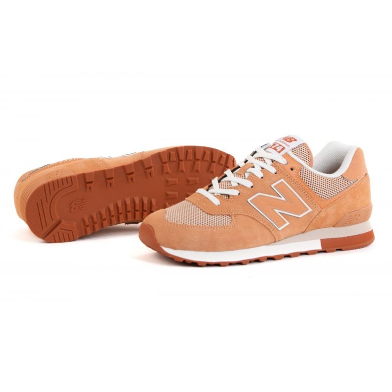 New Balance M ML574BT2 Schuhe orange 1