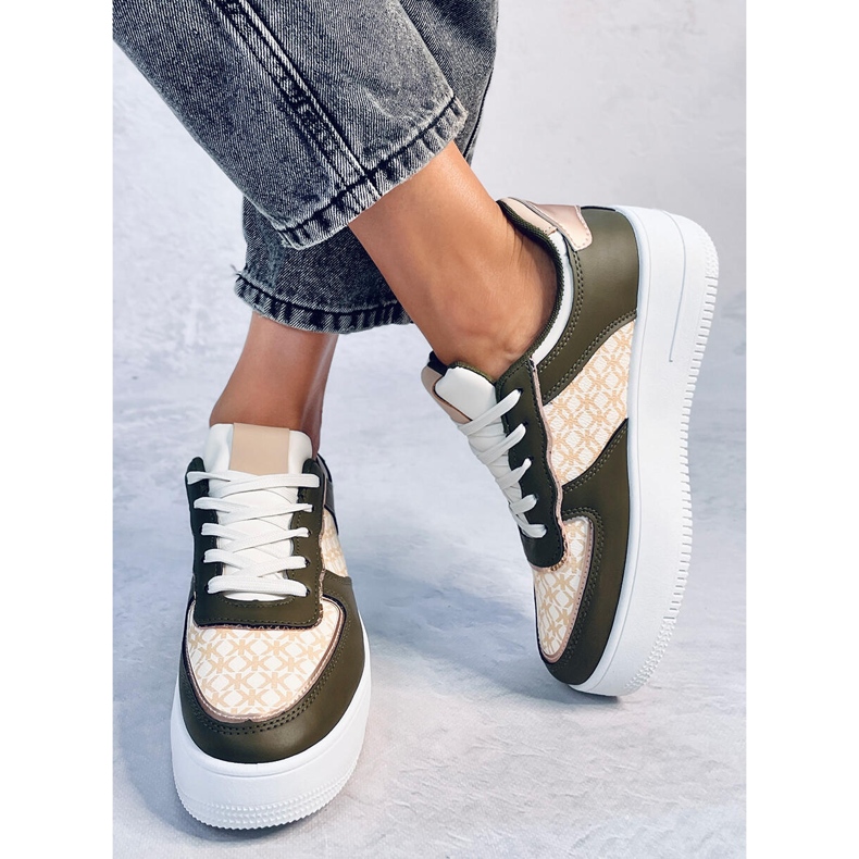 Glovi Green Damen Sportschuhe grün 1