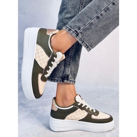 Glovi Green Damen Sportschuhe grün 2