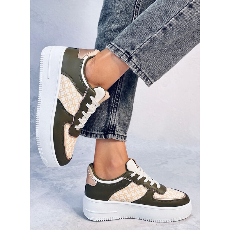 Glovi Green Damen Sportschuhe grün 2