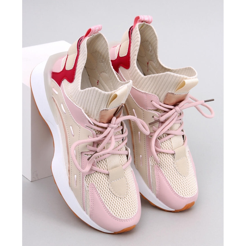 Boyce Pink Sockensneaker rosa 1