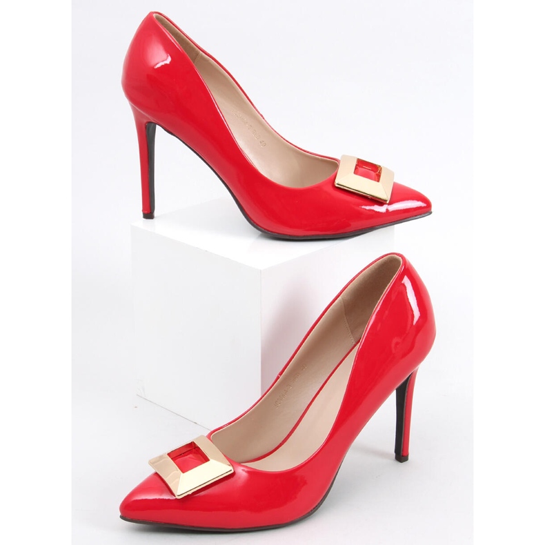 Lackierte Stifte Margaret Red rot 1