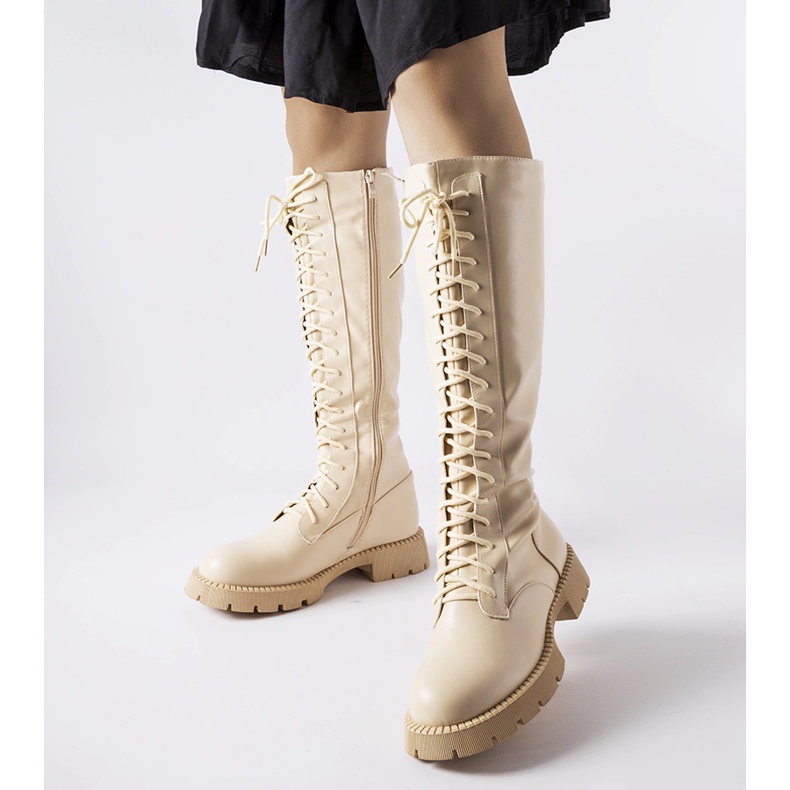 Beige isolierte Noam-Stiefel 1