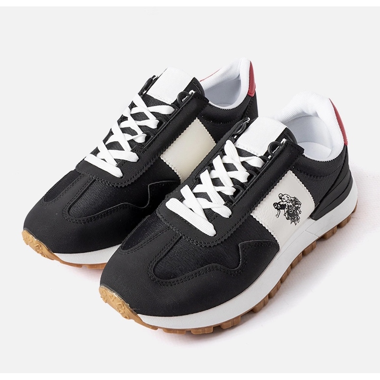 Schwarze Julian-Sneaker für Herren 1