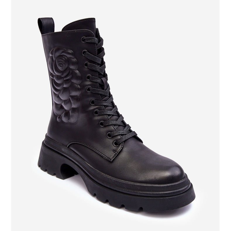 Isolierte Arbeitsstiefeletten aus Leder S.Barski MR870-25 Schwarz 2