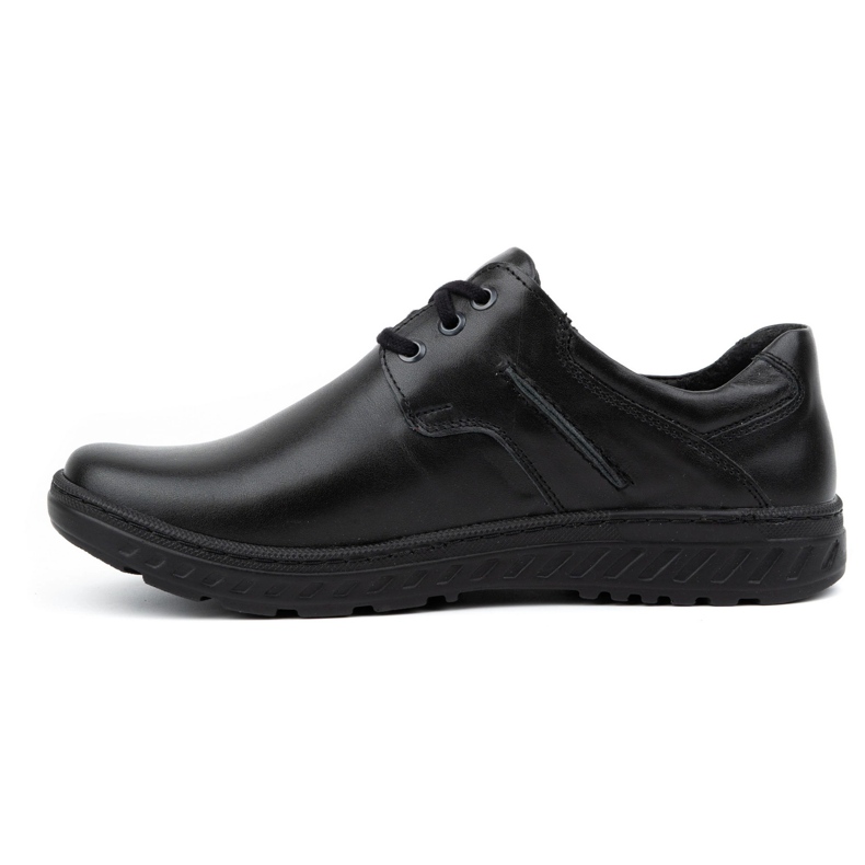 KOMODO Herren-Lederschuhe Casual 923K schwarz 1