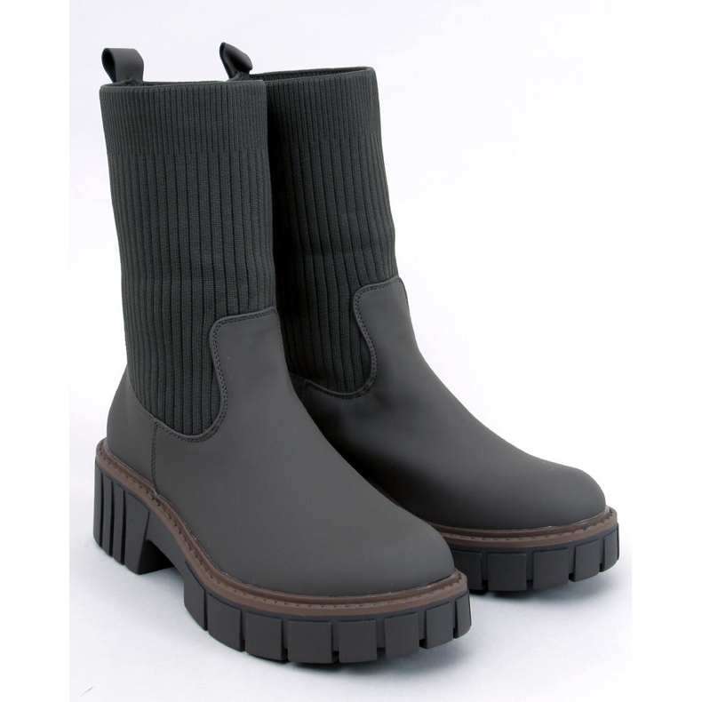 Hohe Chelsea-Stiefel von Ruddins Kaki mit flexiblem Obermaterial grün 1