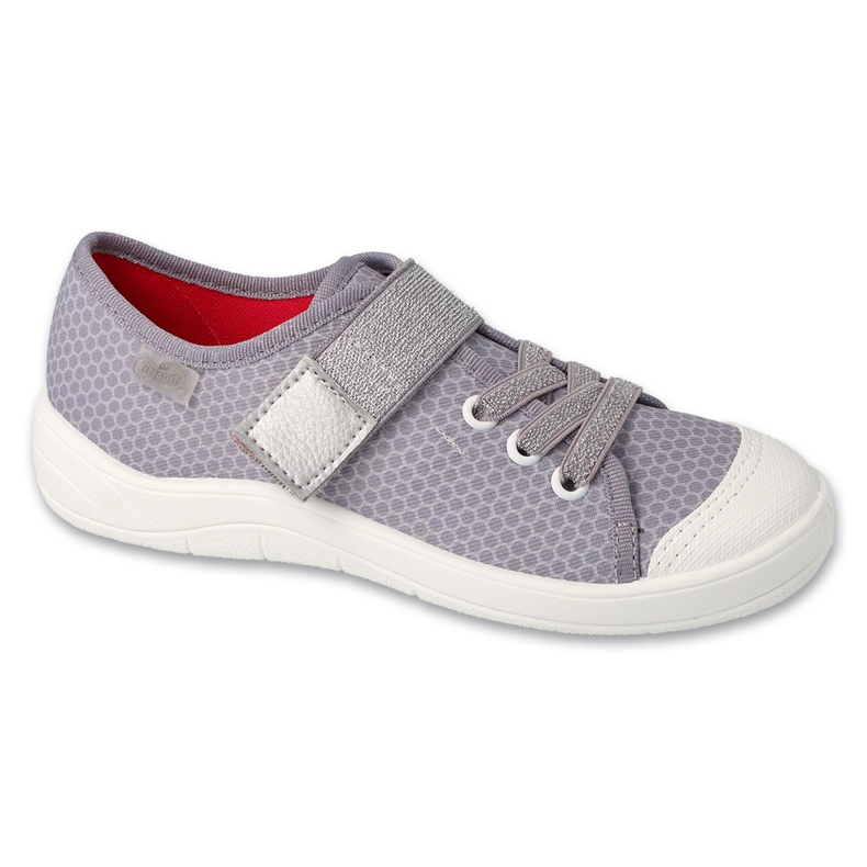Befado Kinderruhschuhe 351Y016 Grau 1