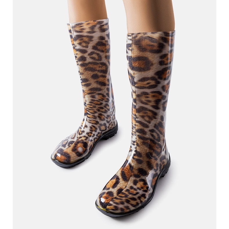 Pimen braune hohe Stiefel 1