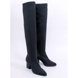 Mckenzie Schwarze Musketiere mit niedrigen Absätzen 1