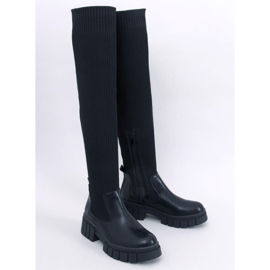 Stiefel mit flexiblem Obermaterial Rozier Black schwarz 1