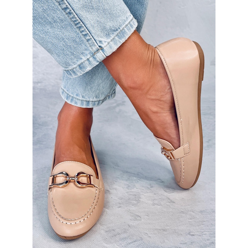 Amiya Khaki Loafer für Damen beige 1