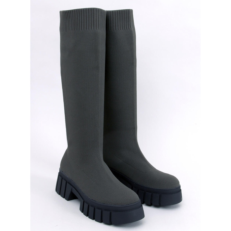 Stiefel mit flexiblem Tapp Green-Obermaterial grün 1
