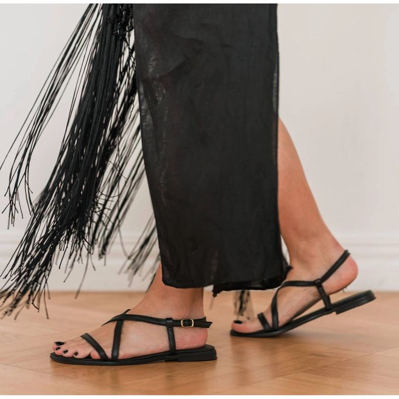 Marco Shoes Riemchensandalen schwarz 2