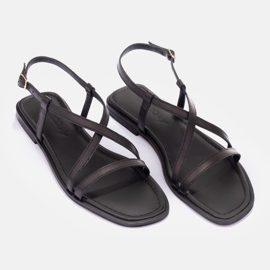 Marco Shoes Riemchensandalen schwarz 1