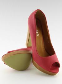 Blockabsatz 2521-1 rote Pumps 2