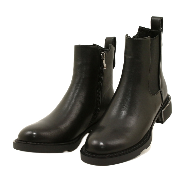 Schwarze Filippo DBT4062/23 BK Stiefeletten 2