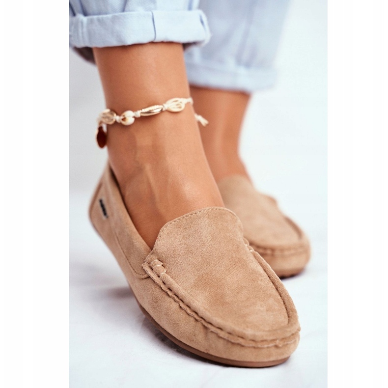 Evento Loafer für Damen Beige Wildleder Morreno 3