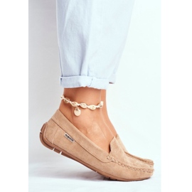 Evento Loafer für Damen Beige Wildleder Morreno 2