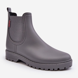 PS1 Niedrige Damen-Gummistiefel in Grau von Birella 1