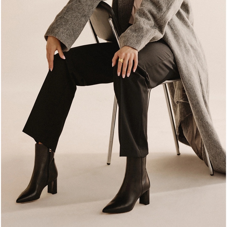 Marco Shoes Elegante Stiefel auf der Post schwarz 1