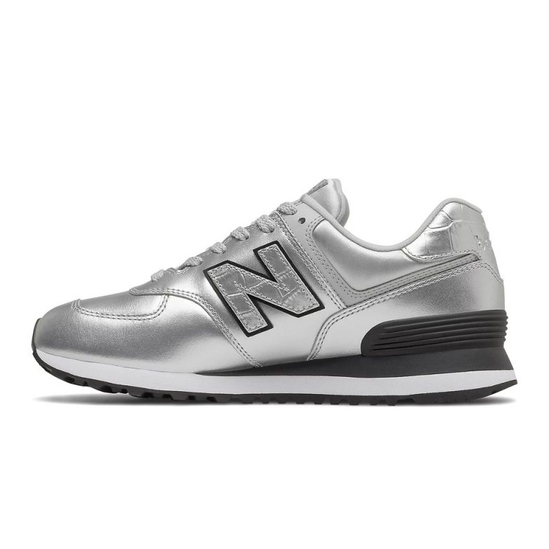 New Balance W WL574PN2 Schuhe silber- 1