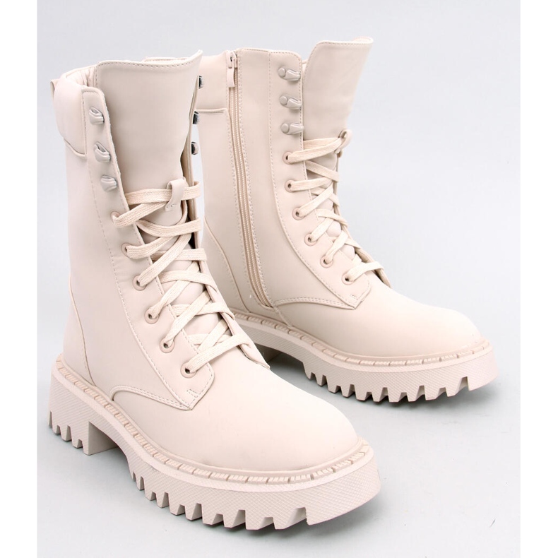 Tamas Beige Schnürtasche 1