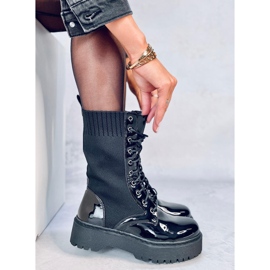 Arbeitersockenobermaterial Soks Schwarz 2