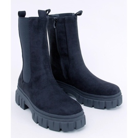 Schwarze Chelsea-Stiefel von Dowel 1